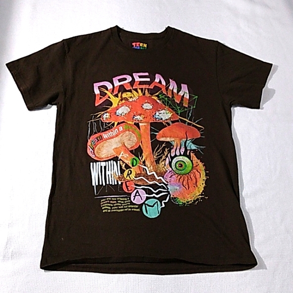 Teen Hearts Tops - Teen‎ Hearts DREAM Mushroom Graphic T Shirt Size Medium